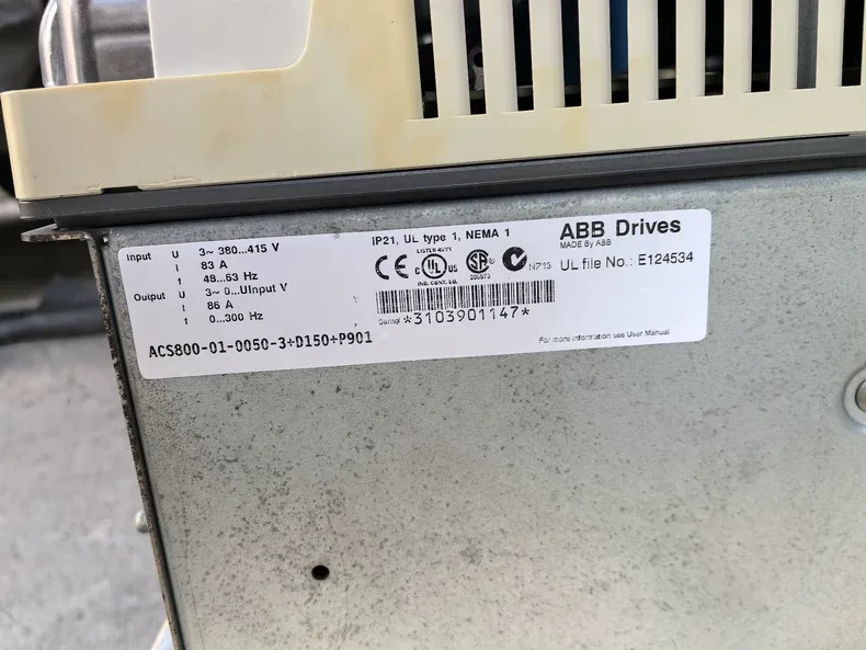 ABB 45KW 380V ACS800-01-0050-3+D150+P901 5