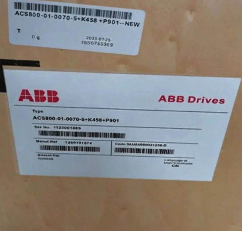 ABB ACS800-01-0070-5+K458+P901 Frequency Converter MS 3