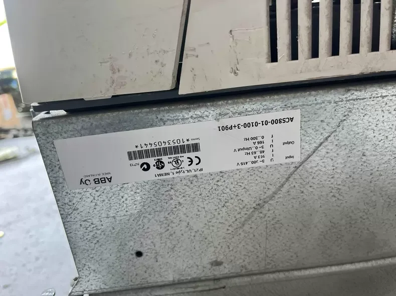 ABB ACS800-01-0100-3+P901 Inverter 6