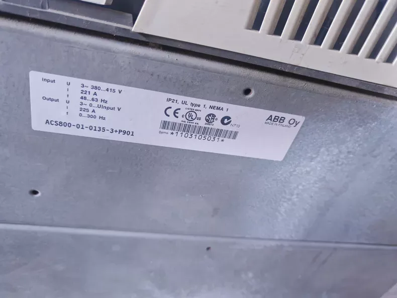 ABB ACS800-01-0135-3+P901 drive 3