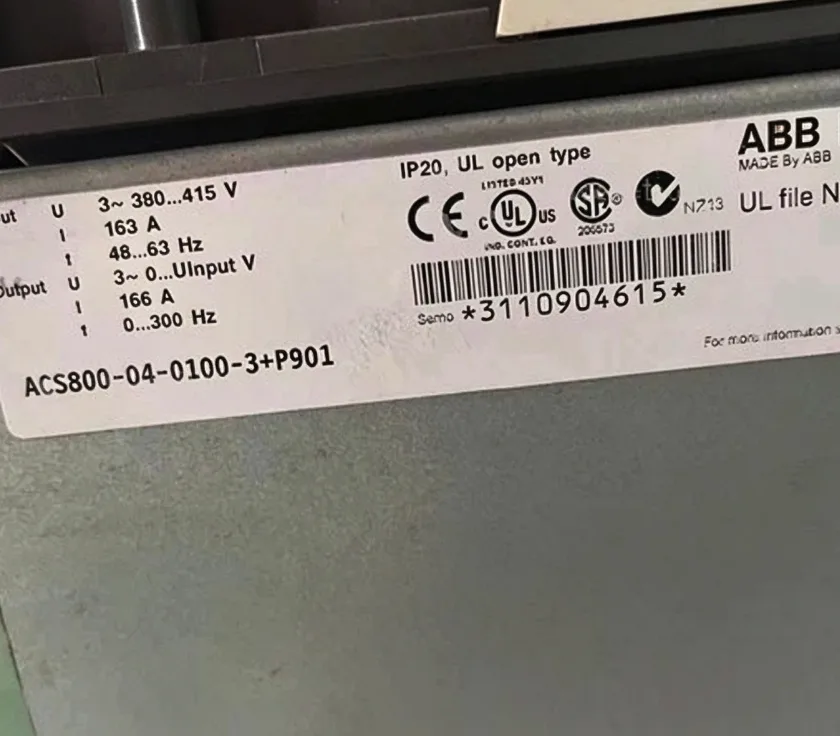 ABB ACS800-04-0100-3+P901 with 2