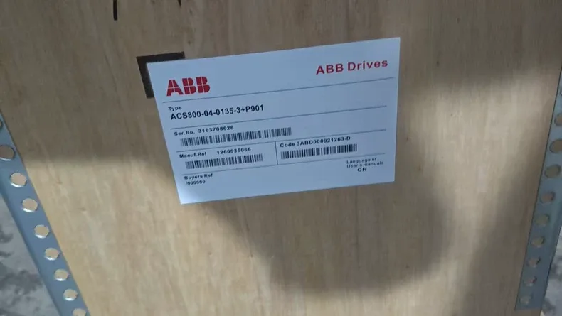 ABB ACS800-04-0135-3+P901 frequency converter By 2