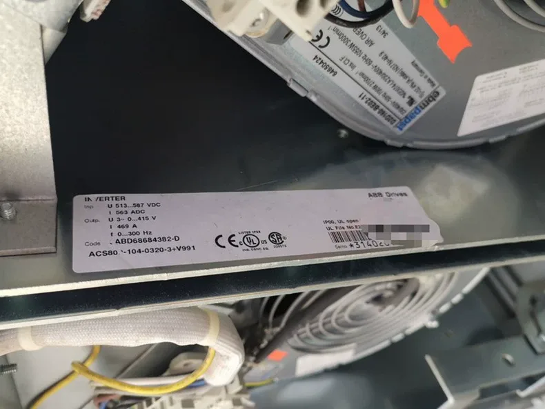 ABB frequency converter ACS800-104-0390-3+E205+V991 3