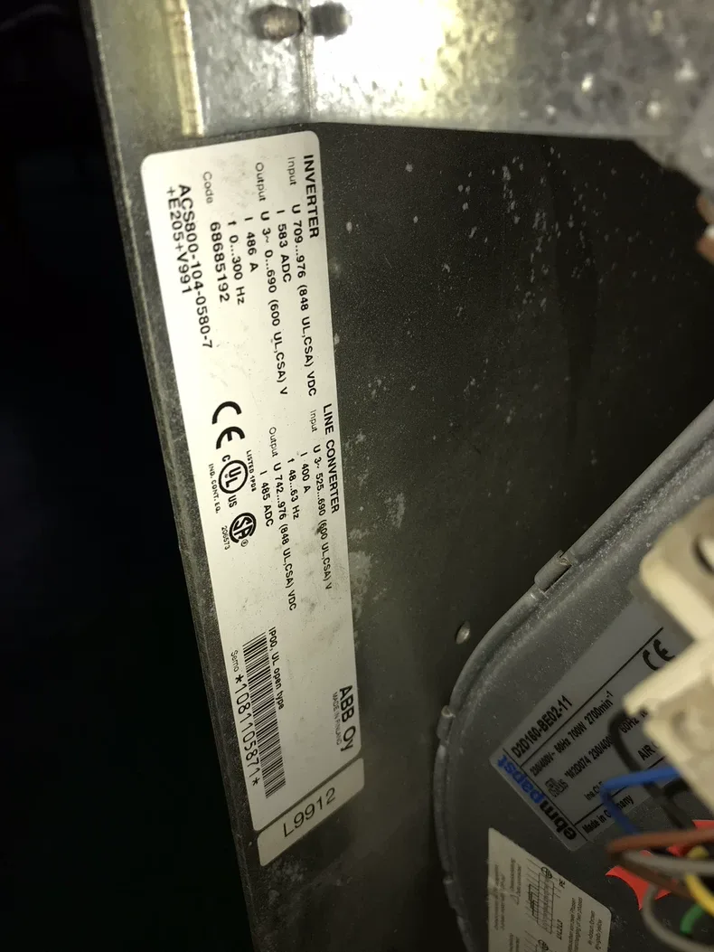 ABB ACS800-104-0580-7 INVERTER MODULE