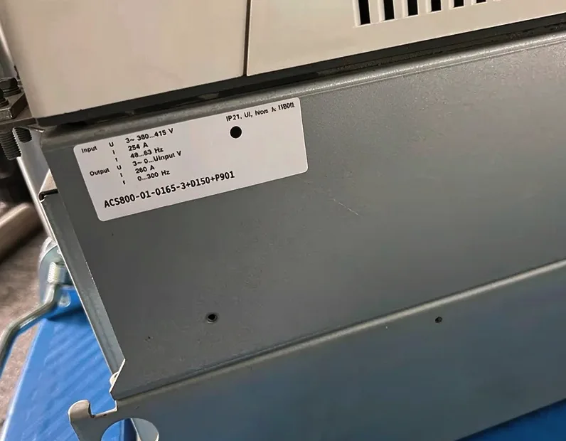 ABB Inverter and accessories ACS800-01-0165-3+D150+P901 3