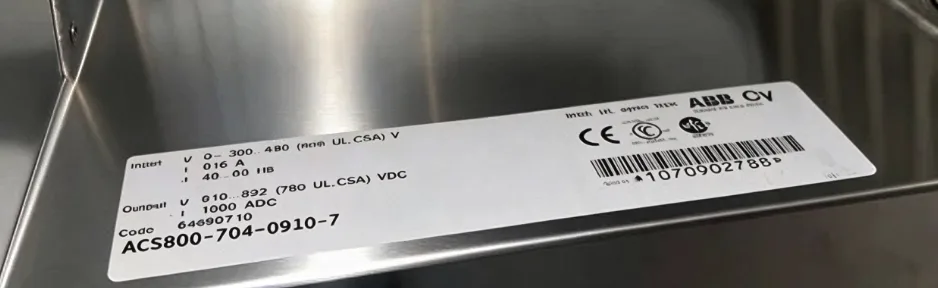 ABB ACS800-704-0910-7 Frequency converter 4