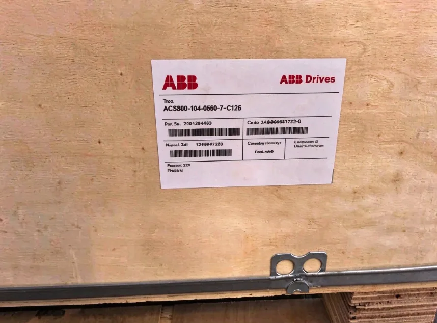 ABB ACS800 ‑ 104 ‑ 0580 ‑ 7+C126 Seller Inverter Drive Module 4