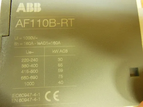 ABB AF110B-30RT Contactor 4