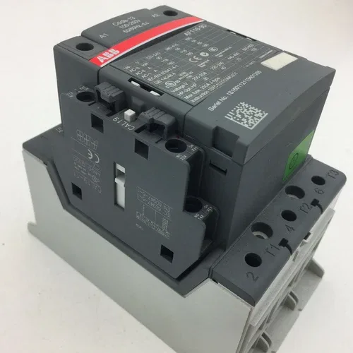 ABB AF116-30 Contactor 160A Coil 100-250 VAC/DC 3PST-NO 75 kW +Aux DIN Rail 3