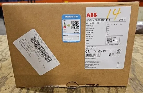 ABB HOUSTON AF116-30-11-14 CONTACTOR 160 AMP 2 DAY AIR BUY NOW 3