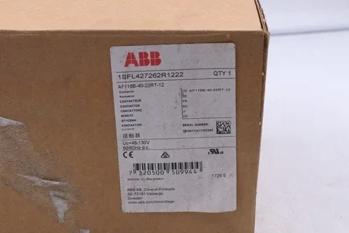 ABB AF116B-40-22RT-12 1SFL427262R1222 Contactor MADE IN SWEDEN 3