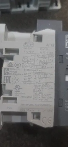 ABB AF12-30-01-13 CONTACTOR 3POLE 1 price 2