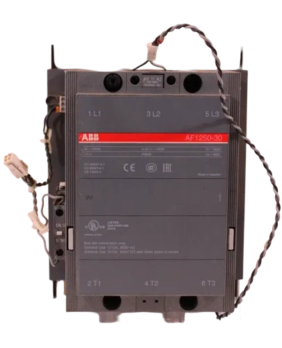 ABB AF1250 ‑ 30 ‑ 11 ‑ 71 Contactor 1210A 1000V 3 ‑ Pole 250-500V Coil with CAL18 ‑ 11 Auxil