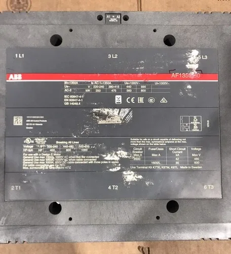 ABB HOUSTON AF1350-30-00-70 LINE CONTACTOR 1350 A REFURBISH 2