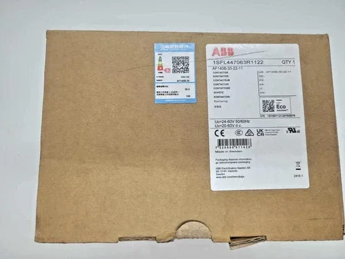 ABB AF140B-30-22-11 1SFL447063R1122 CONTACTOR 24-60V 50/60HZ 20-60VDC 3