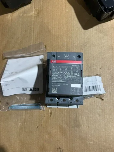 ABB CONTACTOR 3 POLE 146 AMPS AF146-30-00B-12 30V-130V COIL 120V AF146-30