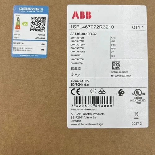 ABB AF146-30-10B-32 AF146-30 Contactor Code-32 2
