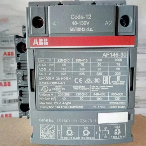ABB AF146-30-11-12 AF146301112 Contactor