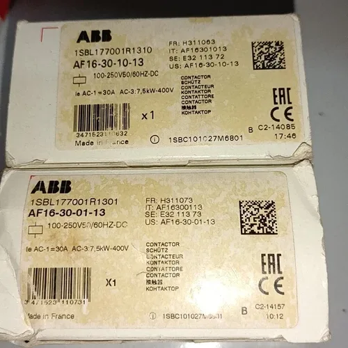 ABB Contactor AF16-30-01-13 3