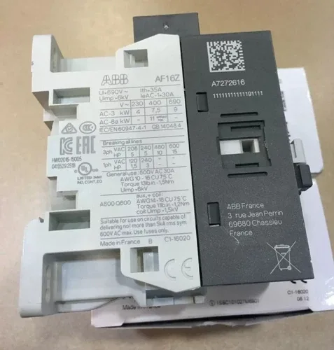 ABB AF16Z-30-10-21 contactor 1SBL176001R2110 24-60VAC 20-60VDC 2