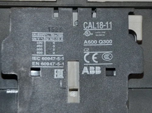 ABB 1SFL497001R7211 275A 3P Contactor 60VDC Coil AF185-30 - SES 3