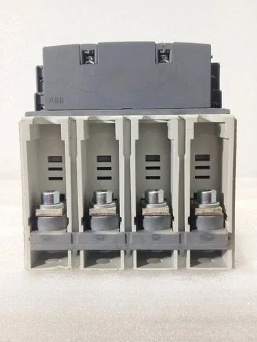 ABB AF190-40 4-POLE CONTACTUR 100-250V AC/DC 55KW 230A 600V AC 3