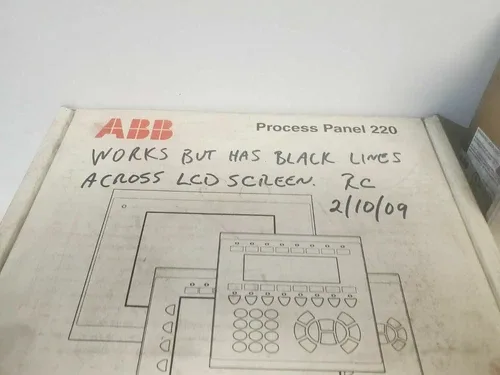 ABB Fit PP220 3BSC690099R2 Membrane Switch Button Process Panel 220 2