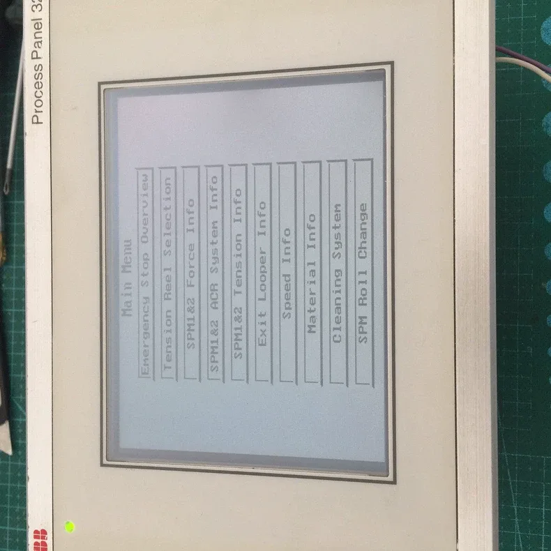 ABB Touch Screen Panel Glass PP320 Process Panel 320 3BSC690100R2