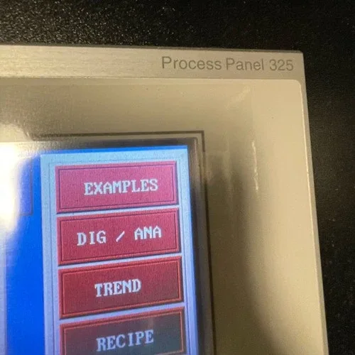 ABB PROCESS PANEL PP325 3BSC690101R1 Ver2 24VDC HMI TOUCH SCREEN trainer Unit 3