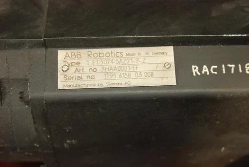 ABB Robotics 1FT3074-5AZ21-9-Z Servo Motor 2