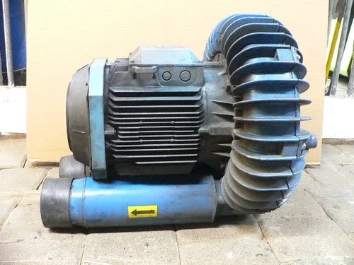 ABB 3Gaa 131002-Bda.10 Egger Pump Blower 460V 10Hp Assembly Fluid 3Gaa 2