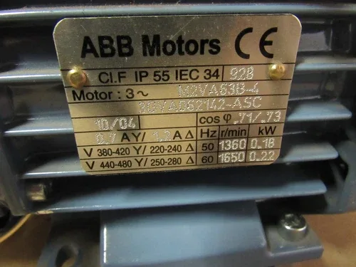 ABB 3GVA062142-ASC MOTOR TAKEOUT MAKE OFFER 2