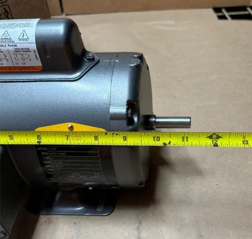 ABB L3409 Electric Motor 1/2HP 115/230V 1725RPM 48Frame 60Hz TEFC 1Ph 3
