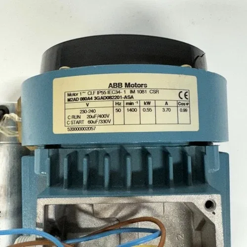 ABB Motors M2AD 080A4-0.55 kW 230-240V 3-Phase Electric Motor Unit 2