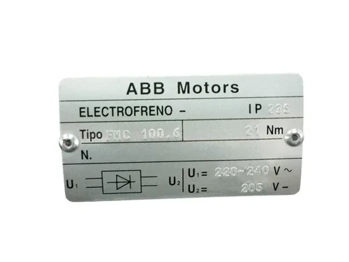 ABB M3VRF80B-4 80B4D266 Electric Motor 0.75kW 50Hz 1410rpm 4