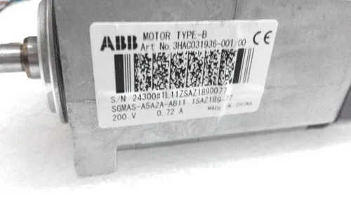 ABB MOTOR TYPE-B SGMAS-05A2A-AB11 3