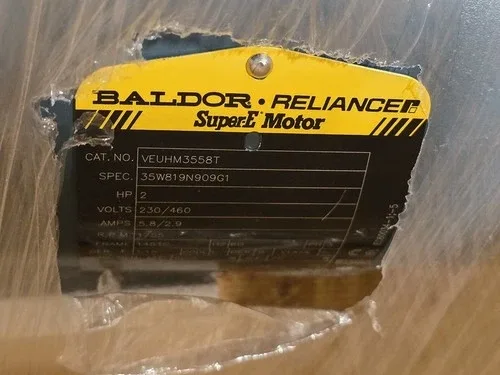 ABB Baldor AC Motor VEUHM3558T 2 HP 230/460VAC 1755RPM 145TC 35W819N909G1 4