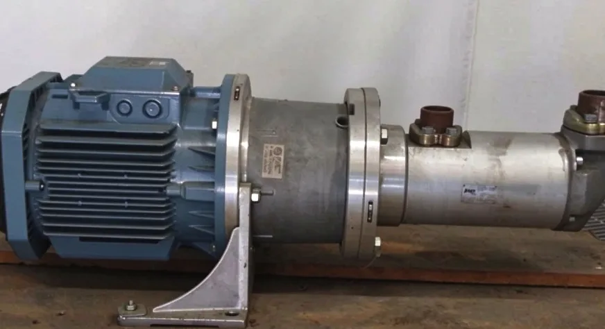 ABB Motors 3G AA 131 002-BDA Motor IMO Pump 04 065N2 LXBE A215 13293 STD Pump 2