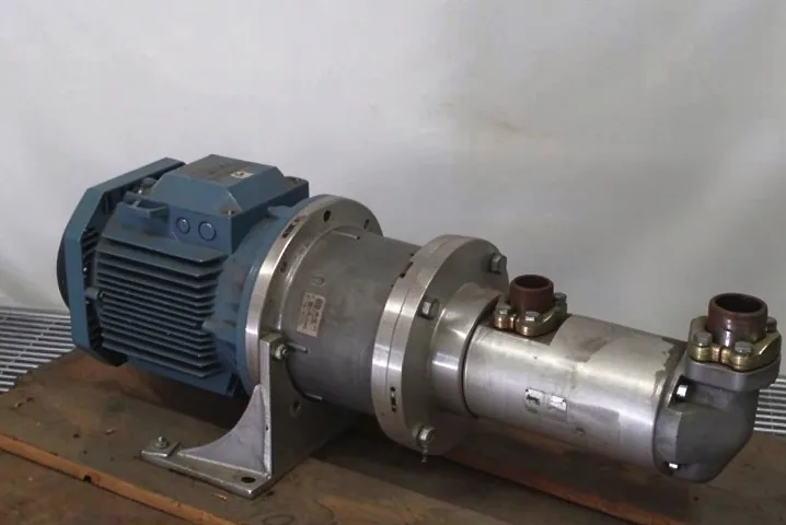 ABB Motors 3G AA 131 002-BDA Motor IMO Pump 04 065N2 LXBE A215 13293 STD Pump 4