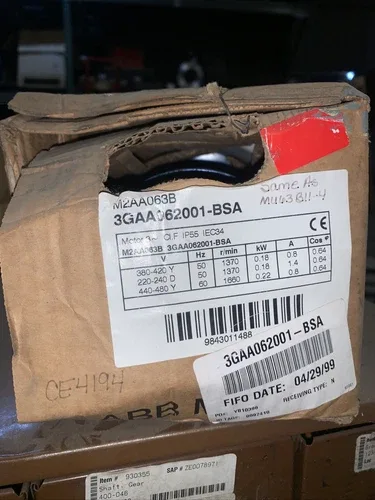ABB Motor 3GAA062001-BSA With 2