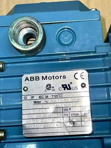 ABB M3VA63B-4 18kW AC Motor 3GVA062392-CSC 440/480V TEFC 60Hz 4