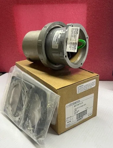 ABB DS1504MR000 RusselStoll MaxGard Male Inlet Motor Plug 100A 3PH