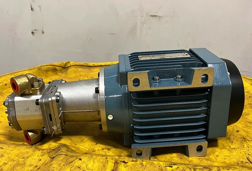 ABB H2VA80A-4 1680RPM 280Y/480V Gear Motor with Gear Reducer 3