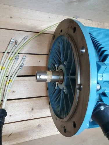 ABB 55kw 3565 RPM 60HZ 200V Three phase motor IEC200 75HP 2