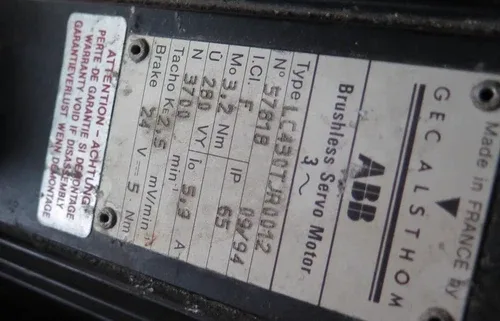 ABB LC430TJR0012 motor 2