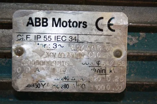 ABB M2VA71B-6 ELECTRIC MOTOR 2