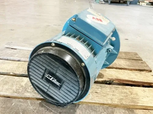 ABB MT80A19F165-4 Electric Motor 575V 0.55KW 1730RPM MK110058-E+02 4