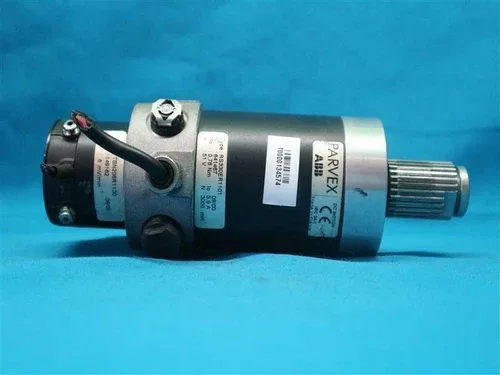 ABB Parvex RS330ER1101 DC Motor with TBN206R1100 Cut Cable 4