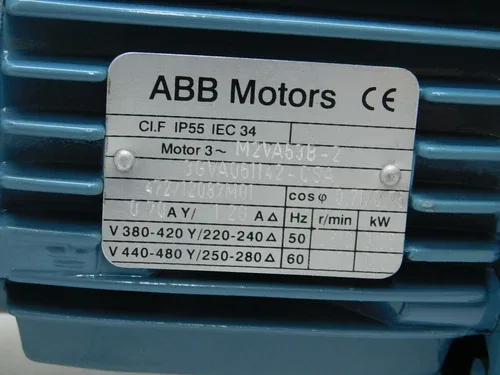 ABB Motors 3GVA061142-CSA Motor 3 ~ 0.25KW Sager MACk SM-25-91-10-R/70-00101 4