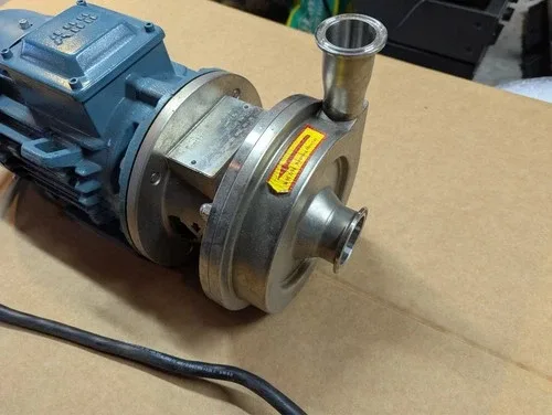 ABB Sanitary Centrifugal Pump YUY-L-304 with Motor Housing Mounts 3
